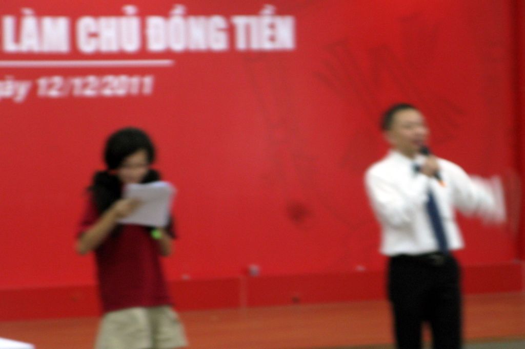 Diễn giả giao lưu cùng học sinh